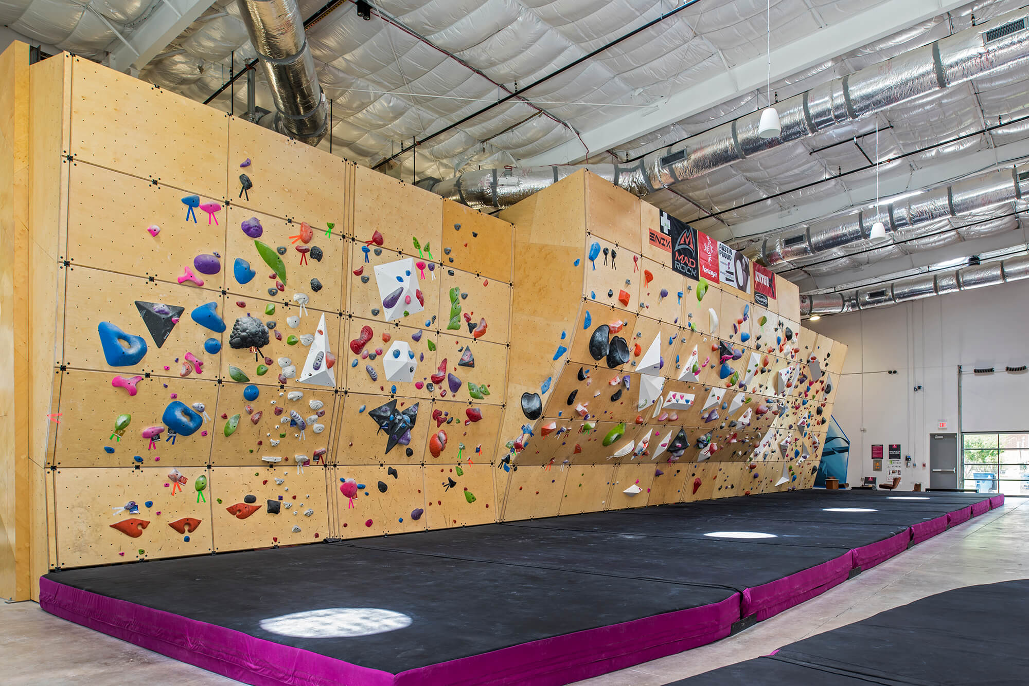 Crux indoor boulder climbing austin texas 3